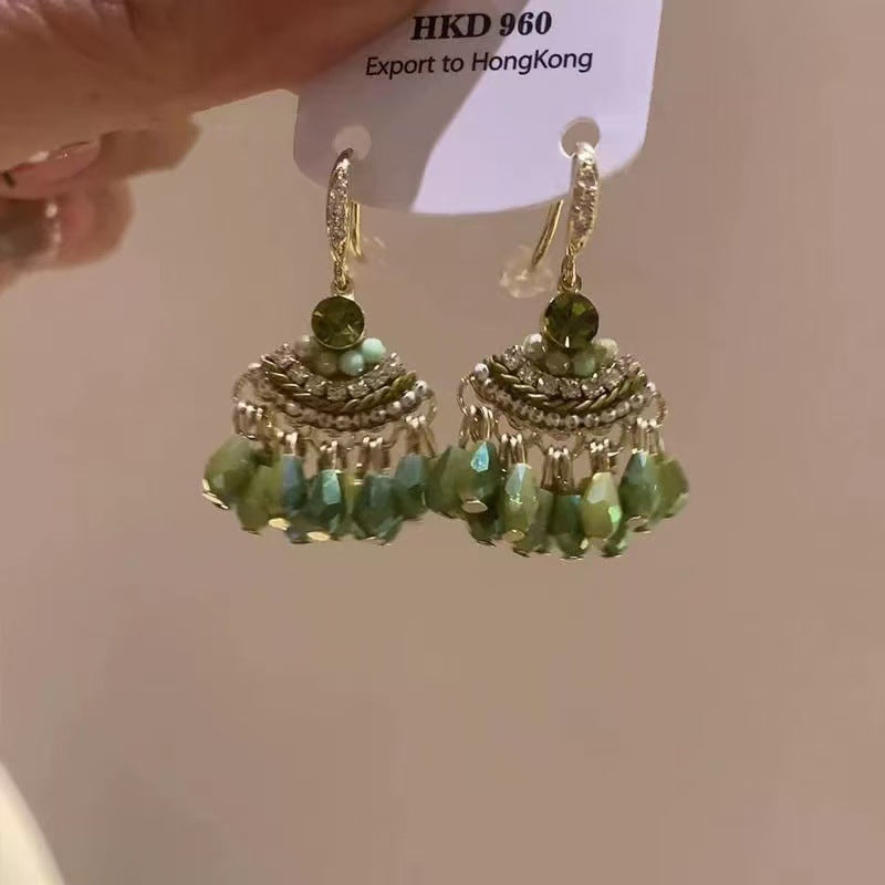 New Vintage Long Tassel Earringselegant And Versatile