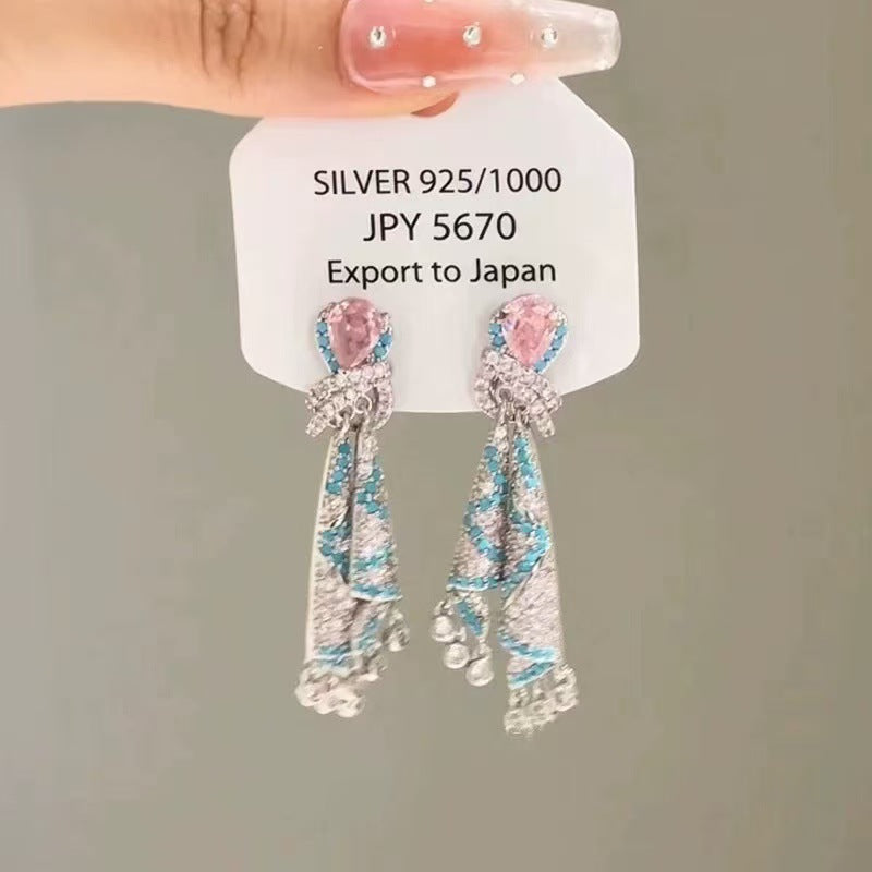 New Vintage Long Tassel Earringselegant And Versatile