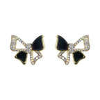 Micro-inlaid Hollow Butterfly Fairy-style Earrings