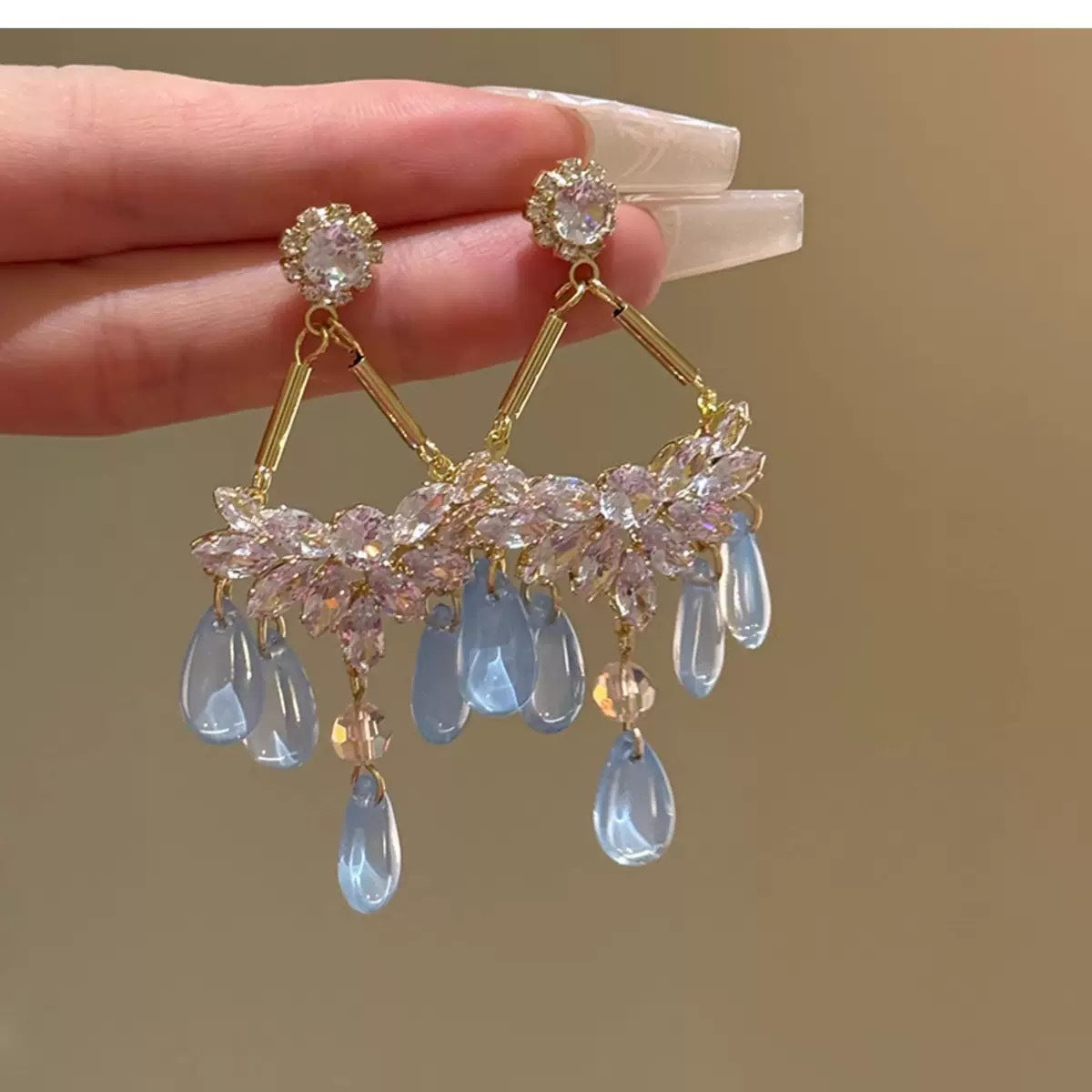 New Vintage Long Tassel Earringselegant And Versatile