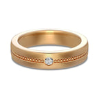 S925 Sterling Silver Ring Men's And Women's Light Luxury High-grade Zircon Inlaid Personality Simple Daily