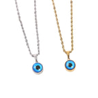 Fashionable And Luxurious Stainless Steel Rope-Style Necklace Accessories