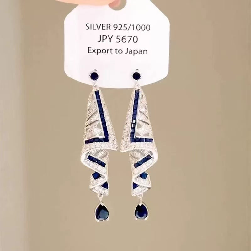 New Vintage Long Tassel Earringselegant And Versatile