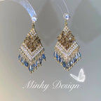 New Vintage Long Tassel Earringselegant And Versatile