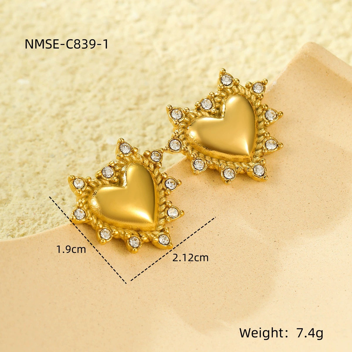 High-quality Ear Pendant With Niche Texture