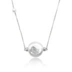 Natural Baroque Pearl Necklace Women's S925 Sterling Silver