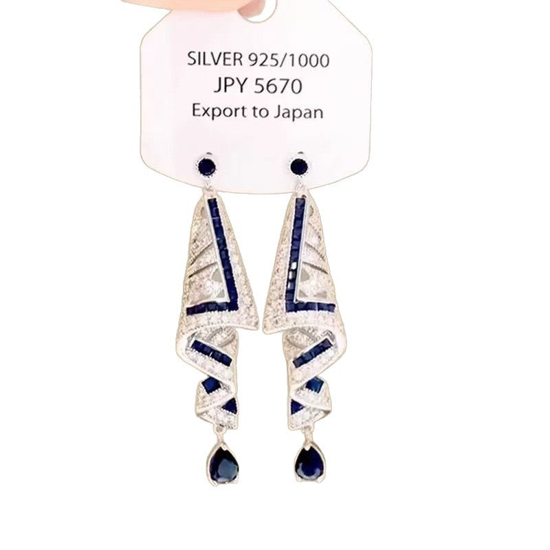 New Vintage Long Tassel Earringselegant And Versatile