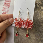 Red Spider Lily Manjushage Women's Earrings