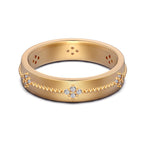 S925 Sterling Silver Ring Men's And Women's Light Luxury High-grade Zircon Inlaid Personality Simple Daily