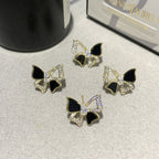 Micro-inlaid Hollow Butterfly Fairy-style Earrings