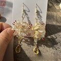 Red Spider Lily Manjushage Women's Earrings