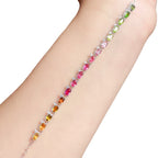 Casual Natural Tourmaline Bracelet For Women