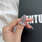 Fashion Personality Female Chain Punk Ring